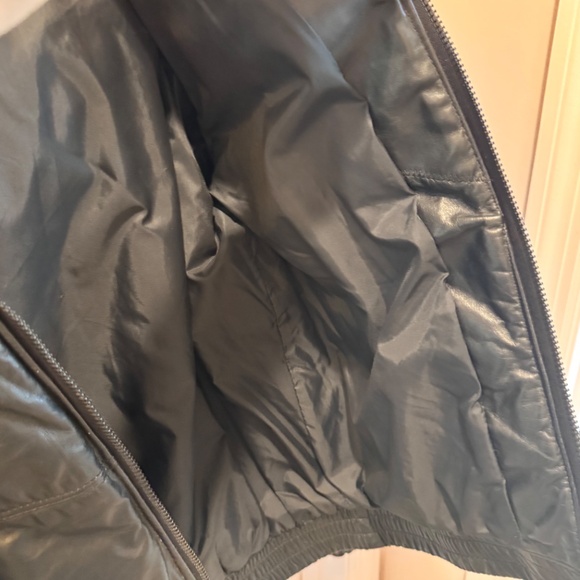 Schott Vintage Black Leather Jacket Size 40 - Picture 6 of 16